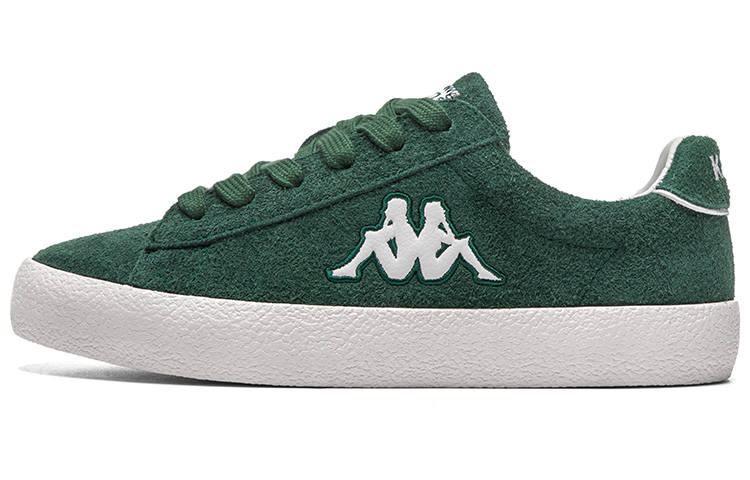 Kappa Breathable Slip Resistant Abrasion Resistant Low top Skateboard Shoes Unisex Copper Green