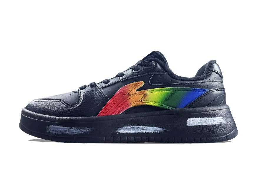 Li-Ning Li Ning Sycee V2 Abrasion Resistant Cushioning Low top Skateboard Shoes Men's Black