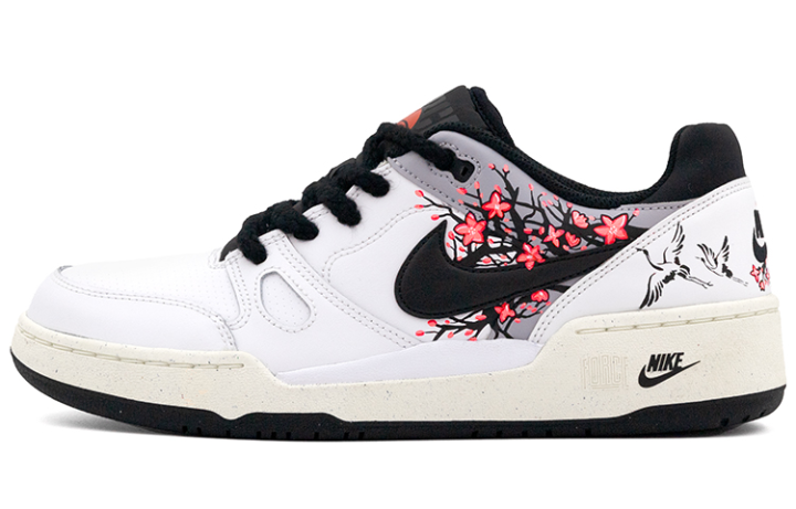 Nike Nike Full Force Low top Skateboard Shoes Men's Black White