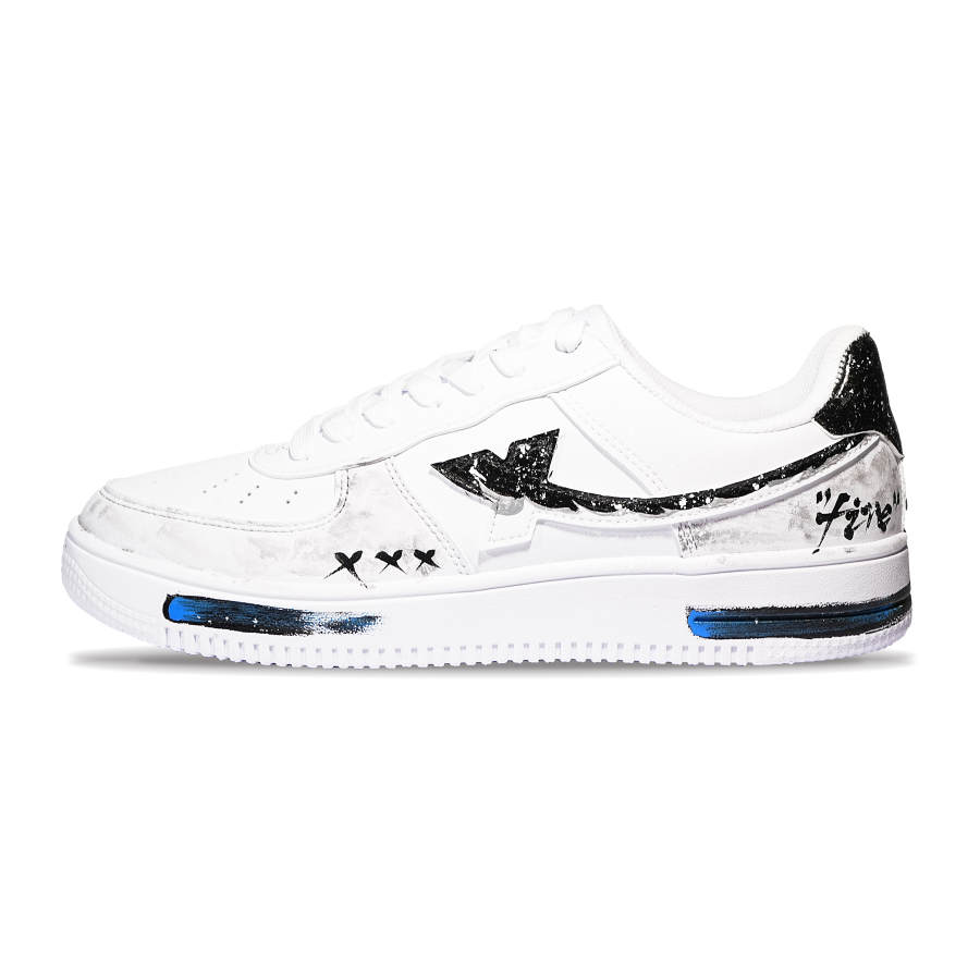 XTEP XTEP Air Force 1 Skateboard Shoes Men's Low Top Black