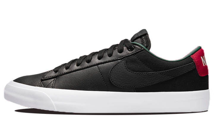 Nike Nike Sb Blazer Low Gt Black Red White