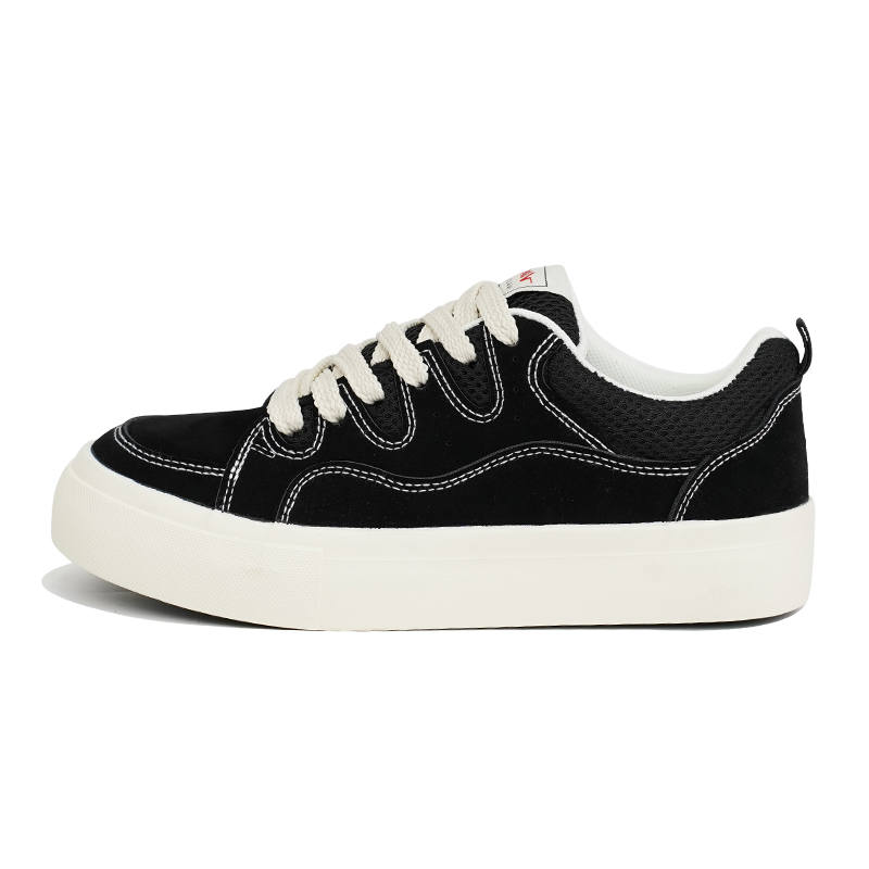 BURNING FLAME Cushioning Abrasion Resistant Low top Skateboard Shoes Unisex