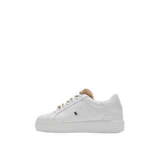 BOGNER Leather Abrasion Resistant Lightweight Wear resistant And Lightweight Low top Skateboard Shoes Unisex White