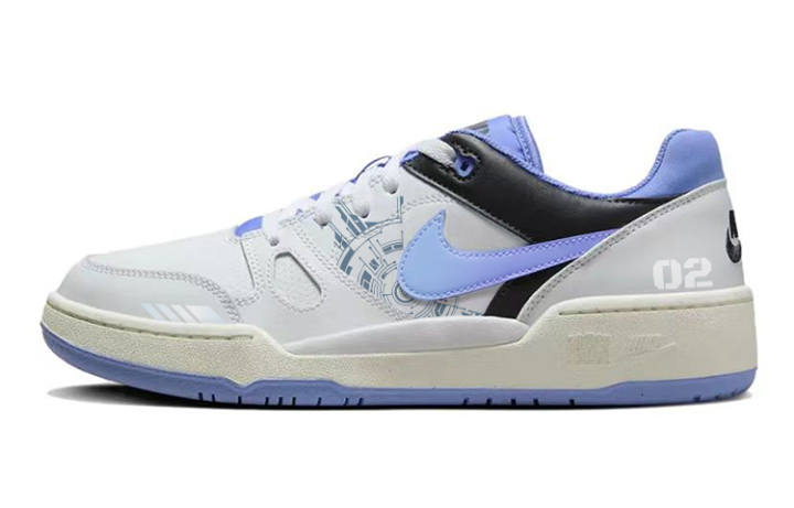 Nike Nike Full Force Slip Resistant Cushioning Slip Resistant Cushioning Low top Skateboard Shoes Men's Carolina Blue