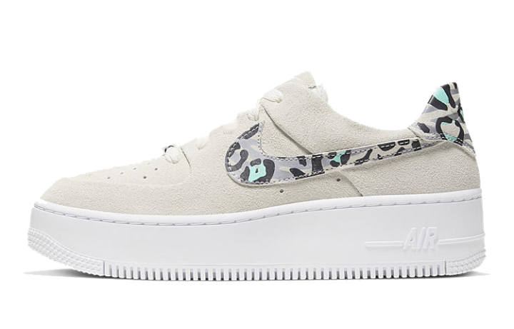 Nike Nike Air Force 1 Sage Low Team Gold Leopard Women's