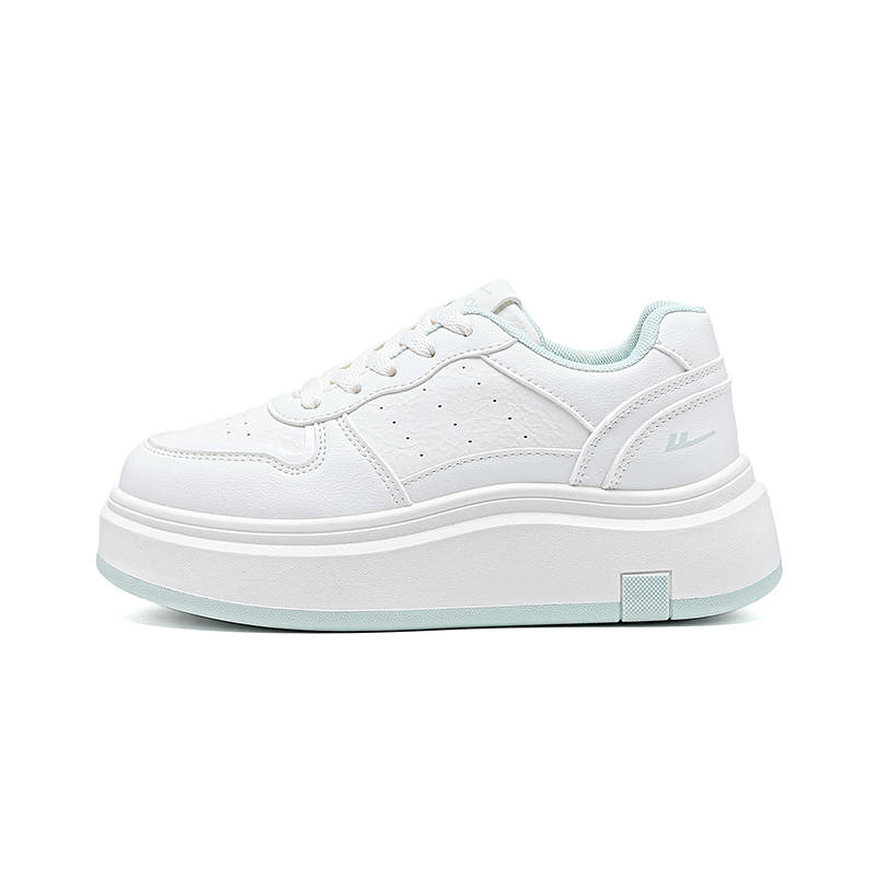 Warrior Skateboard Shoes Women's Beige Light Blue
