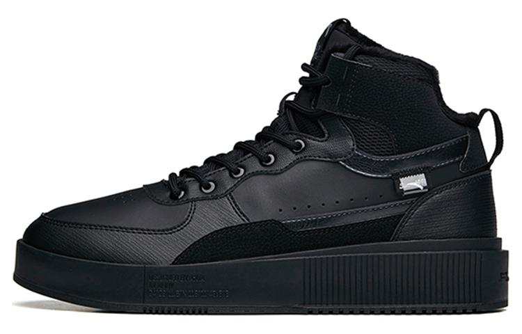 Anta High top Skateboard Shoes Men's Black