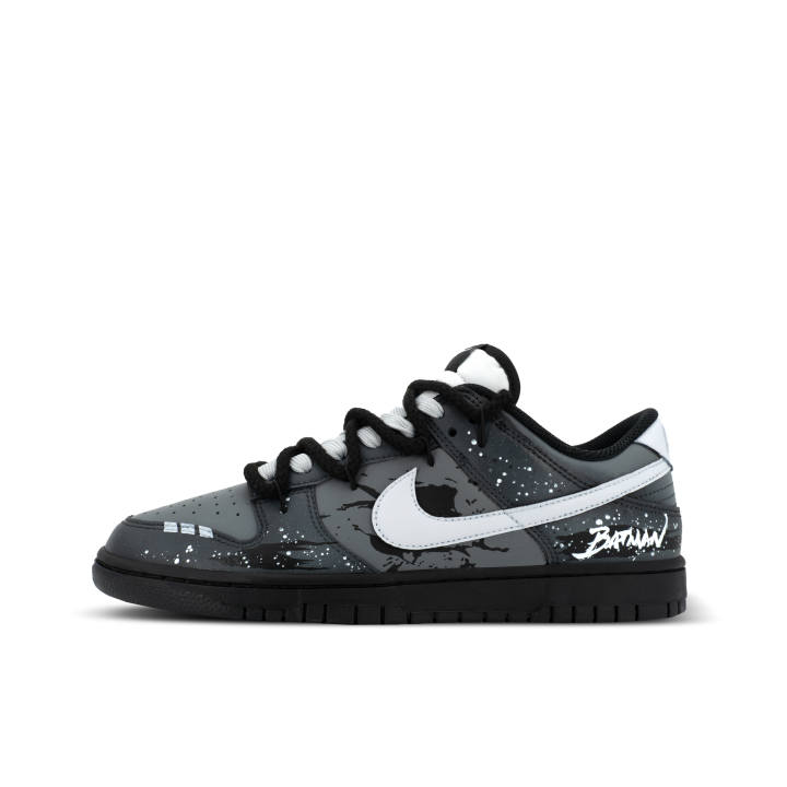 Nike Nike Dunk Gorilla Joking XJDD Dark Shadow Knight Low top Skateboard Shoes Unisex Black