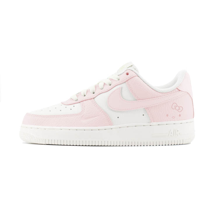 Nike Nike Air Force 1 Concrete Boys Abrasion Resistant Abrasion Resistant Low top Skateboard Shoes Unisex White Pink