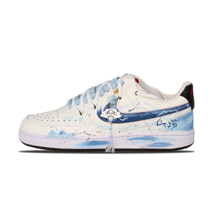 Nike Nike Cushioning, Wear Resistant Low top Skateboard Shoes Men's Sky Blue