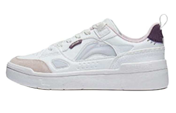 Li-Ning Li Ning Common 80s Slip Resistant Abrasion Resistant Slip Resistant Abrasion Resistant Low top Skateboard Shoes Women's