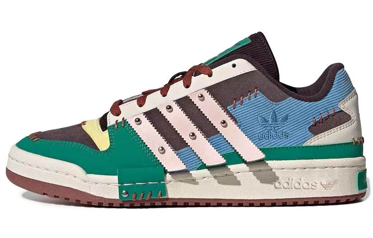 Adidas Originals Forum Melting Sadness x Forum Adidas Originals Exhibit Low 'Puppet Costume - Night Burgundy'