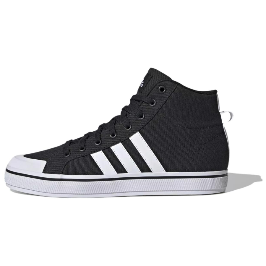 Adidas Adidas BRAVADA 2.0 Slip Resistant Abrasion Resistant Mid top Skateboard Shoes Men's Black