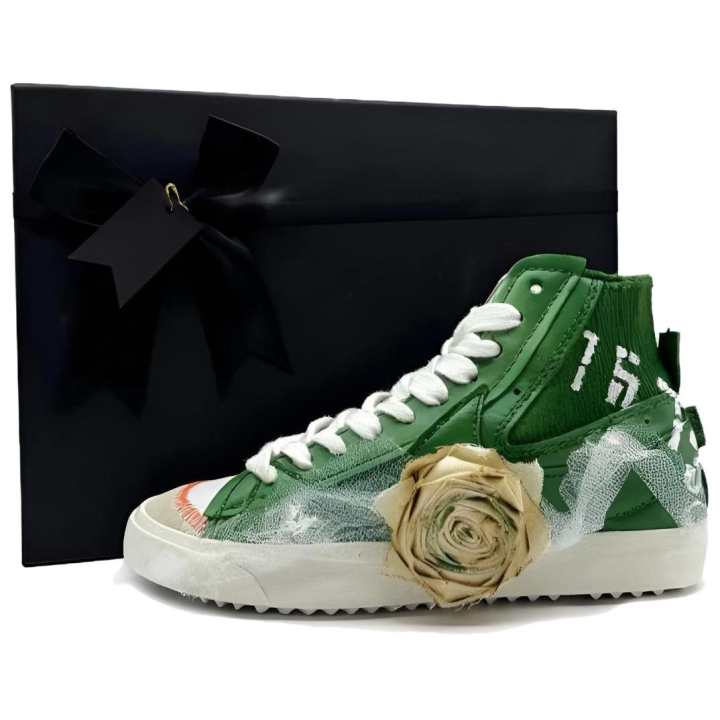 Nike Nike Blazer Mid 77 Versatile, Spring Harmony, Bright Scene, Box Coverage Abrasion Resistant Coverage Abrasion Resistant
