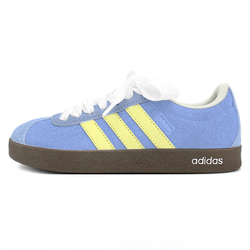 Adidas Adidas VL COURT 2.0 Suede Low top Skateboard Shoes Unisex Sky Blue