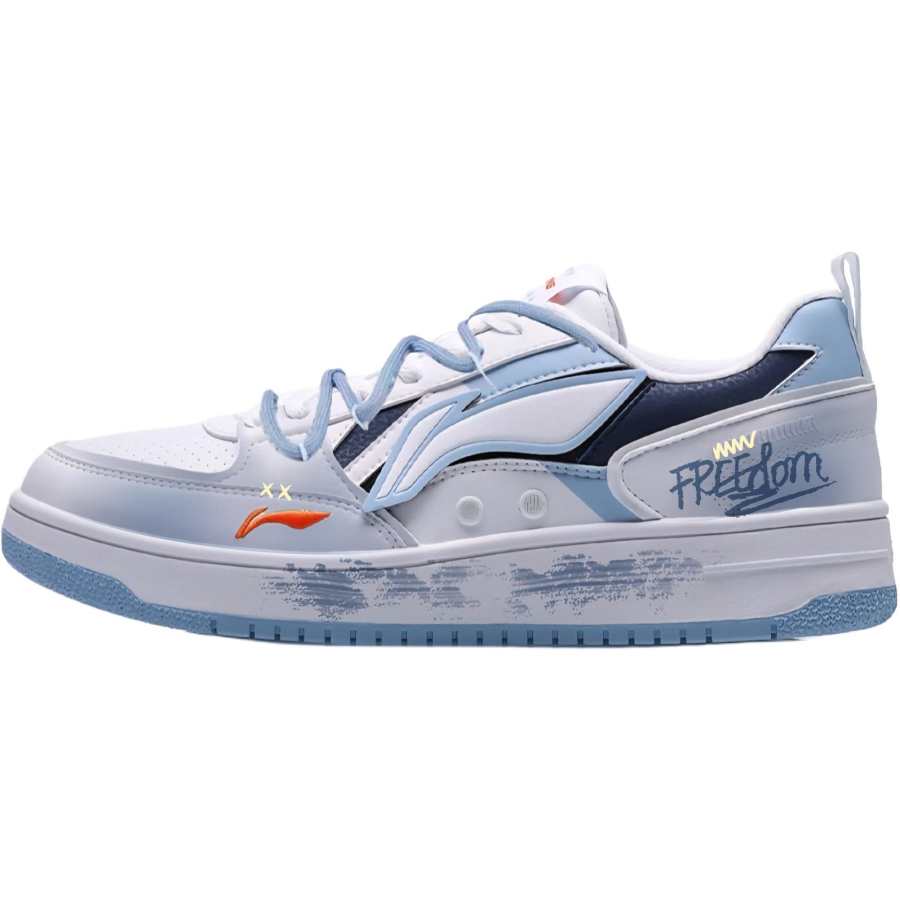 Li-Ning Li Ning Sea And Sichuan Cushioning Abrasion Resistant Breathable Low top Skateboard Shoes Unisex