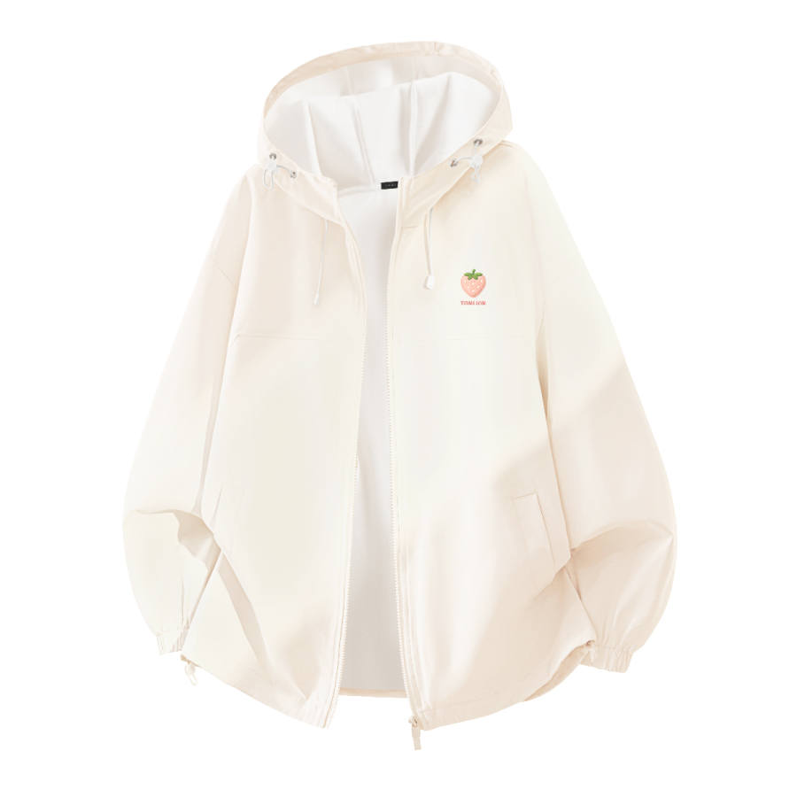Tonlion Velvet Jackets Women's Hooded Thickened And Fleece Lined