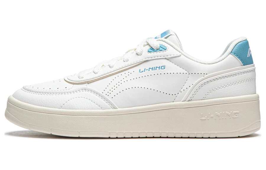 Li-Ning Li Ning Sourdough Slip Resistant Abrasion Resistant Low top Skateboard Shoes Women's White
