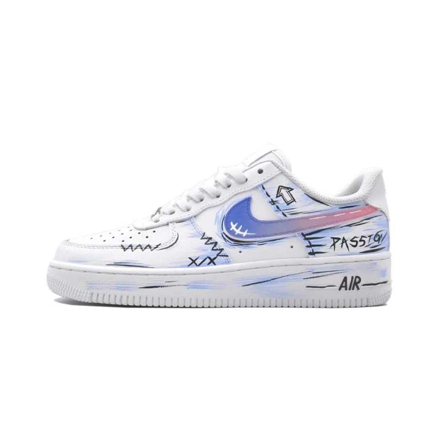 Nike Nike Air Force 1 Abrasion Resistant Low top Skateboard Shoes Men's