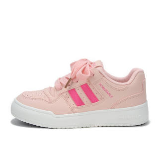 Yobn Slip Resistant Abrasion Resistant Low top Skateboard Shoes Women's Pink