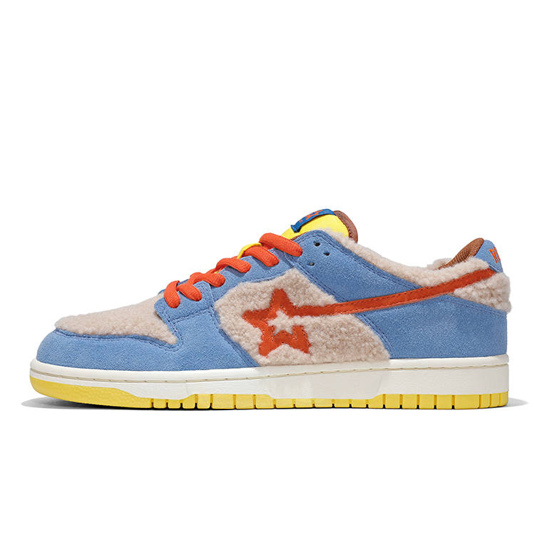RIPSTAR SKBD Low Maxes Papa Bear Slip Resistant Cushioning Height Increasing Waterproof Low top Skateboard Shoes Unisex