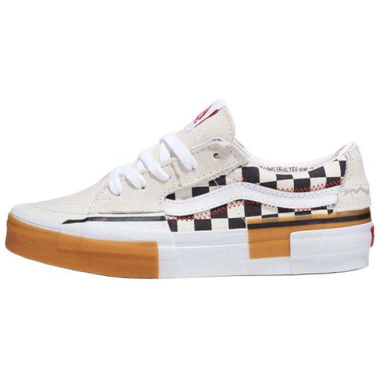Vans SK8 Comfortable Low top Skateboard Shoes Unisex White