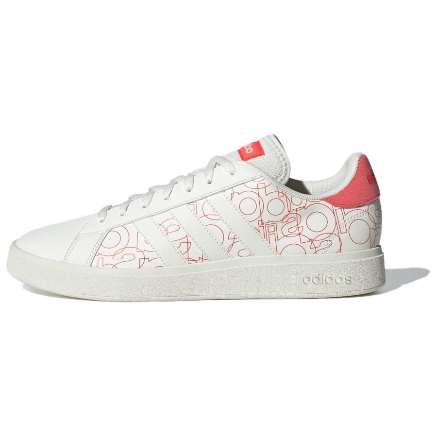 Adidas Adidas Grand Court Base 2.0 Slip Resistant Abrasion Resistant Low top Skateboard Shoes Men's White