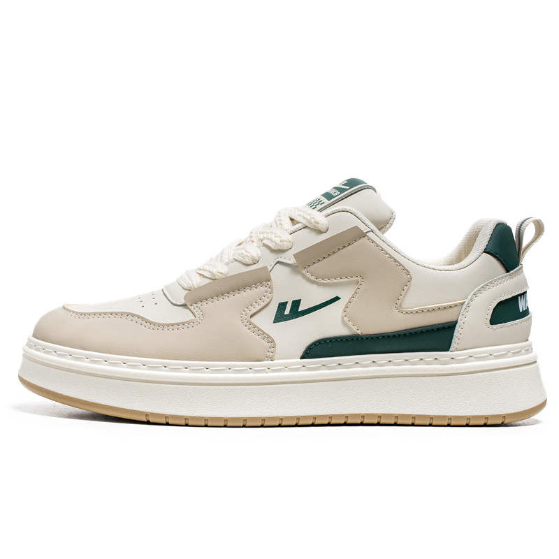 WARRIOR WARRIOR Skateboard Shoes Men's Low Top Apricot