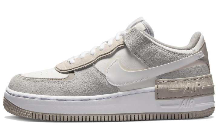 Nike Nike Air Force1 Shadow Low top Skateboard Shoes Women's Beige