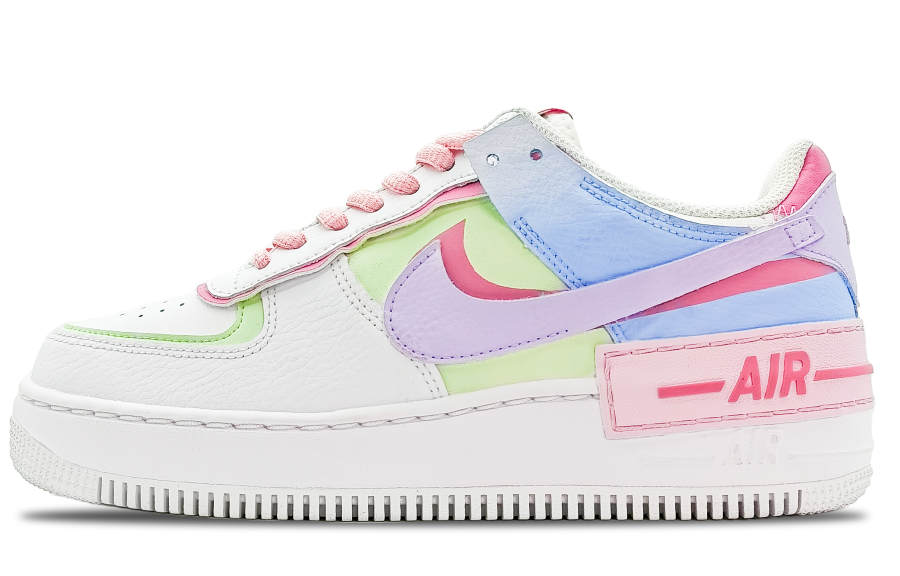 Nike Nike Air Force 1 Low top Skateboard Shoes Women's Light Purple Pink