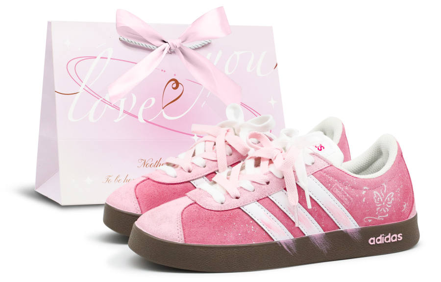 Adidas Adidas VL COURT 2.0 Low top Skateboard Shoes Unisex Pink