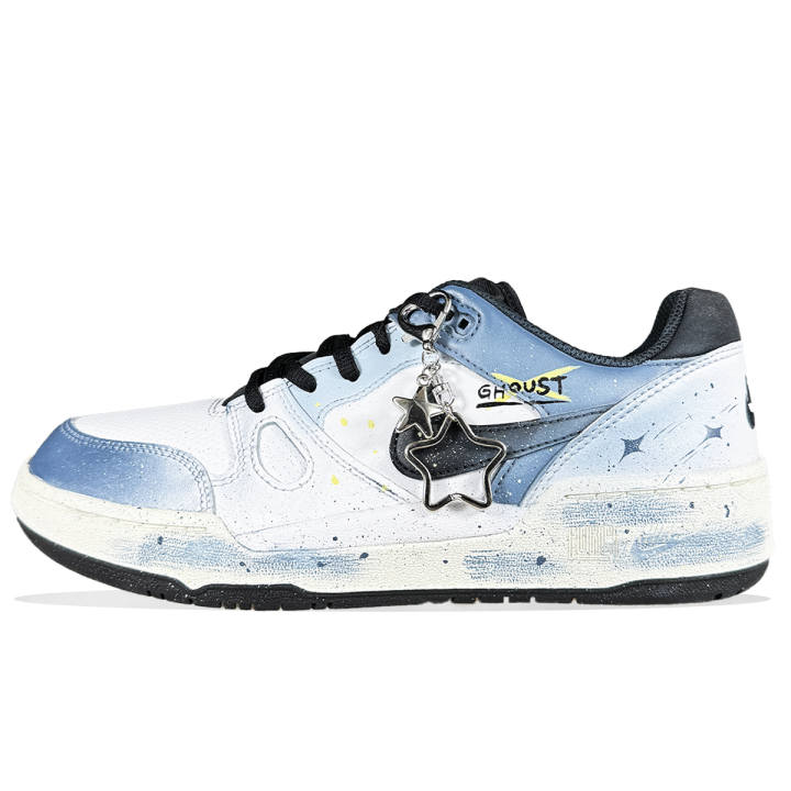 Nike Nike Full Force Low top Skateboard Shoes Men's Blue White