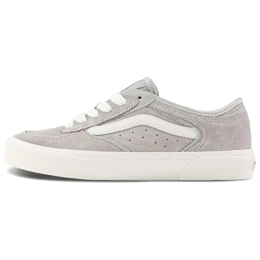 Vans Rowley Classic Low top Skateboard Shoes Unisex Light Gray