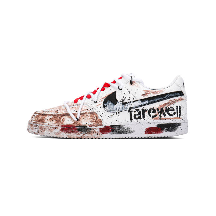 Nike Nike Court Vision 1 Rusty Journey Abrasion Resistant Low top Skateboard Shoes Unisex Brown