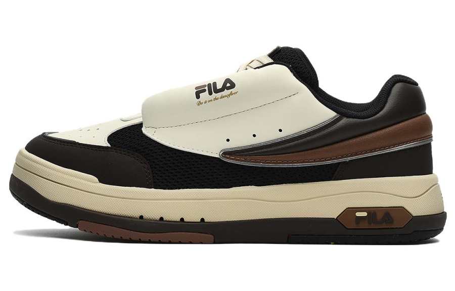 FILA Mix Low Skate Shoes 'Cream White Black'
