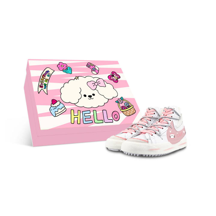 Nike Nike Blazer Mid top Skateboard Shoes Unisex White Pink