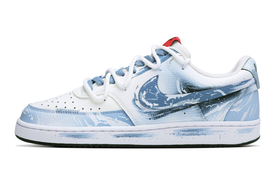 Nike Nike Court Riding The Wind Slip Resistant, Abrasion Resistant, Lightweight Low top Skateboard Shoes Men's Blue