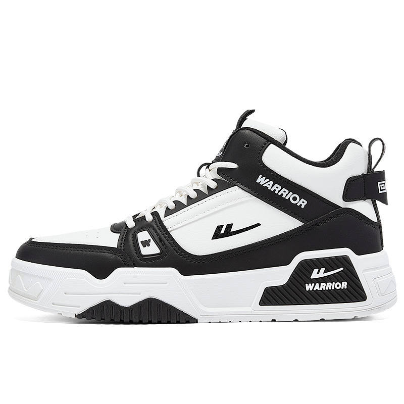 WARRIOR Warrior High top Skateboard Shoes Men's Beige Black