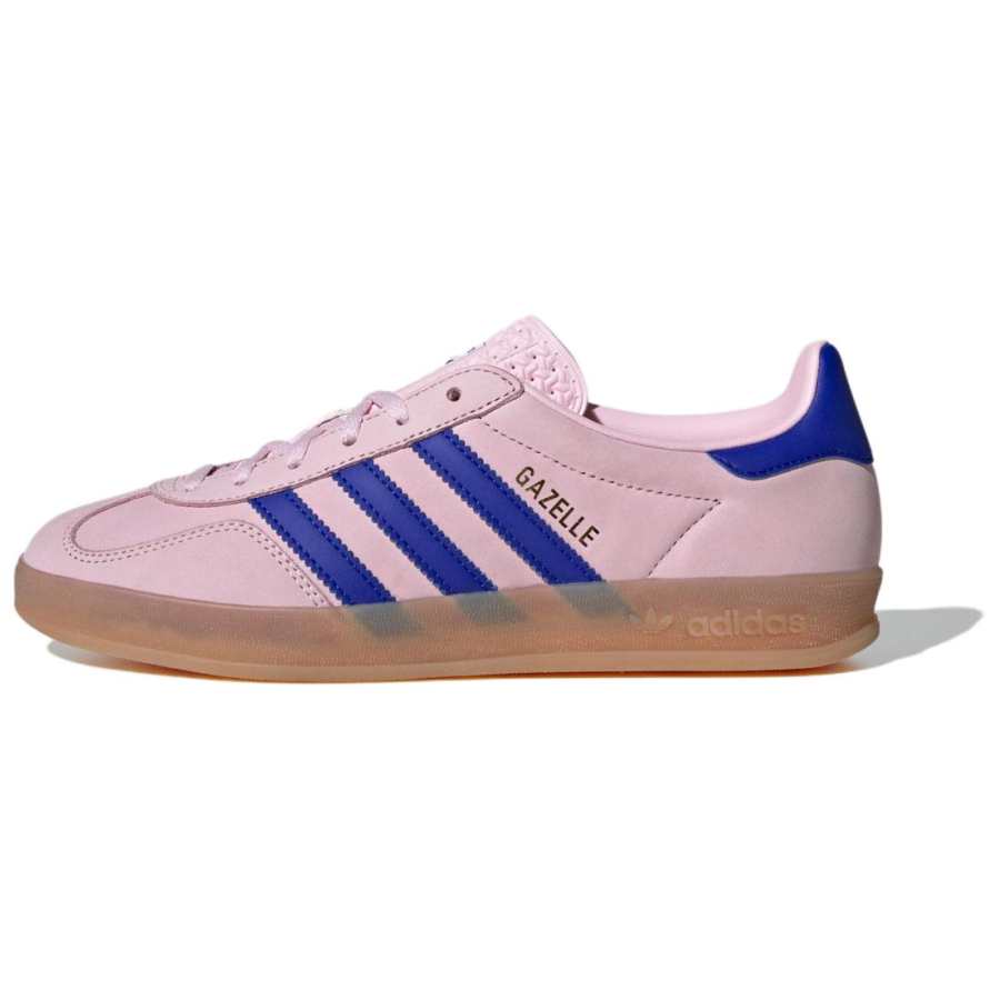 Adidas Originals GAZELLE INDOOR Synthetic Leather Low top Skateboard Shoes Women's Pink