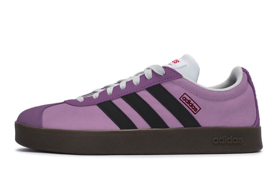 Adidas Neo Vl Court 811 Manufacturing, Grape Oolong Low top Skateboard Shoes Unisex Purple Black