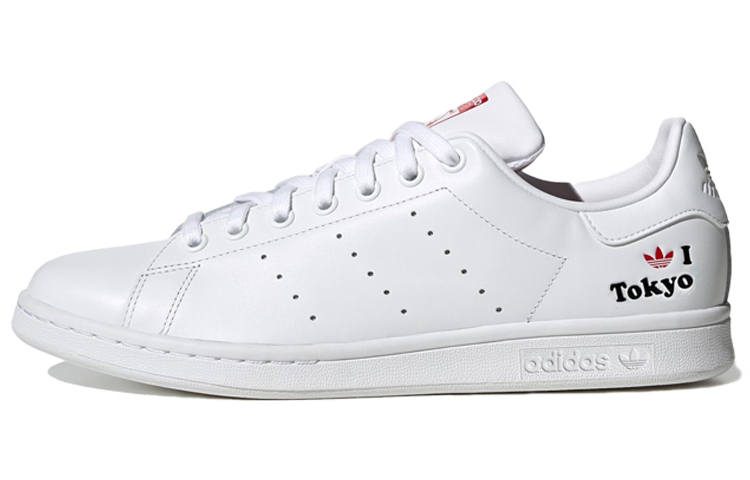 Adidas Originals Stan Smith Shoes 'Tokyo White Red'
