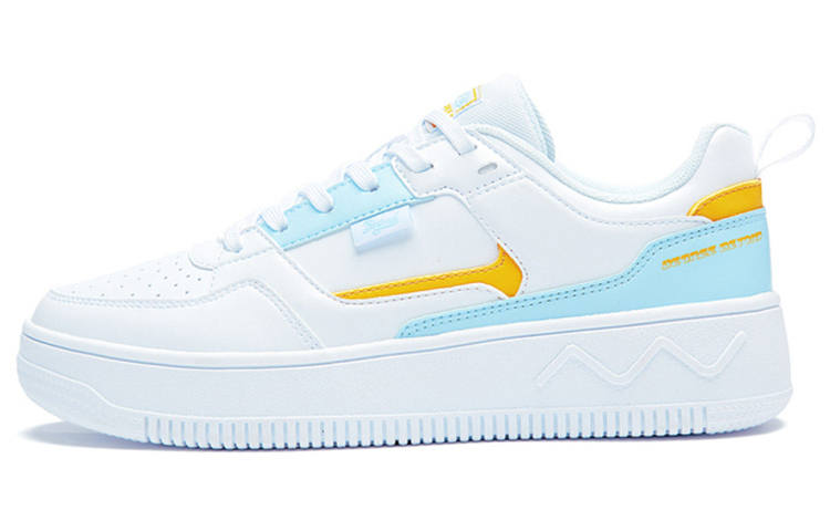 361° Skateboard Shoes Women's Low Top White/Blue