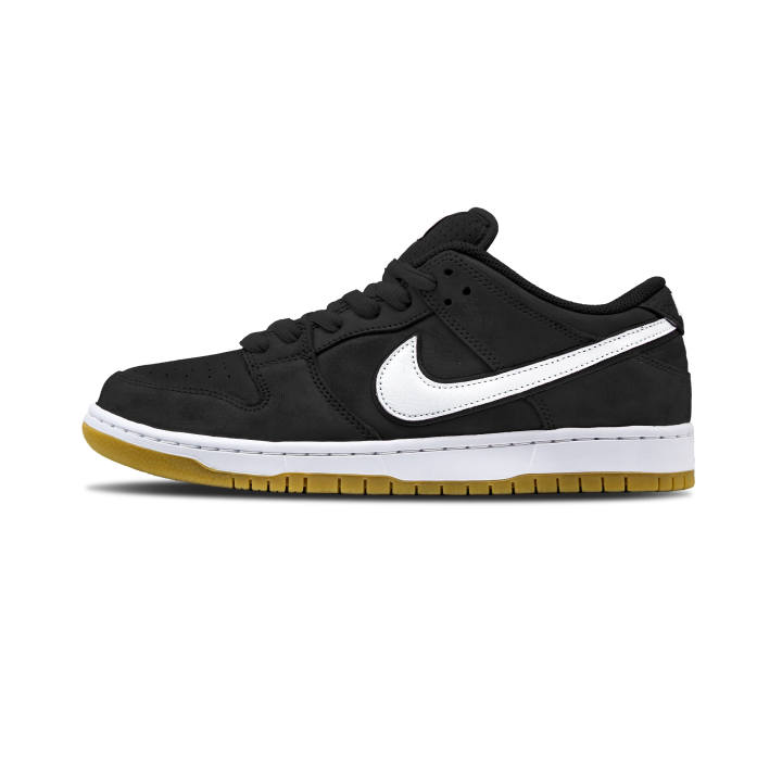 Nike Nike Dunk SB Night Owl Abrasion Resistant Abrasion Resistant Low top Skateboard Shoes Unisex Black White