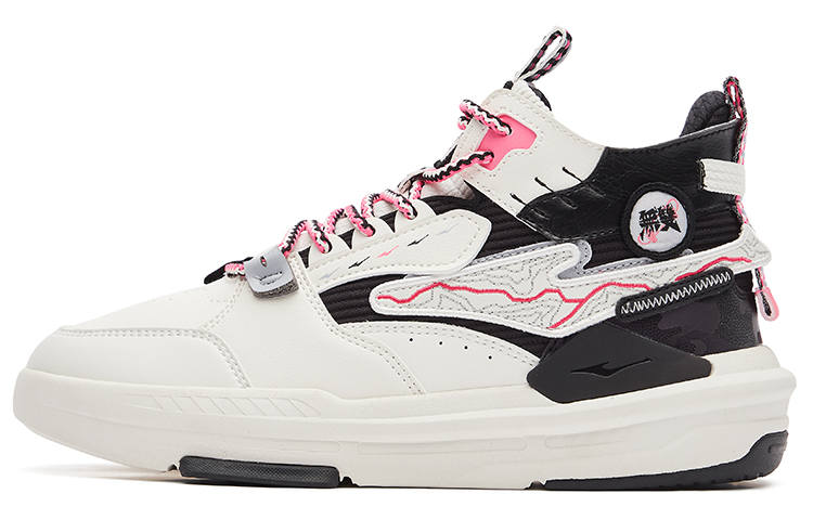 Erke Danxia Skateboard Shoes Women's Black White
