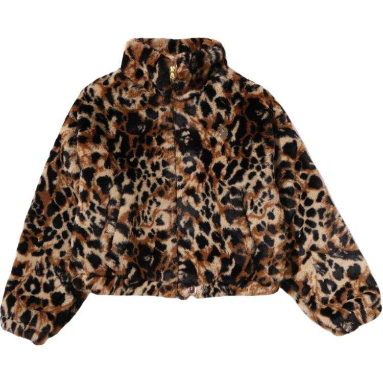 A BATHING APE FW25 Velvet feel Coat Women's