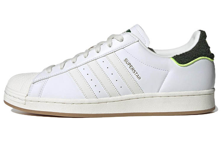 Adidas Originals SUPERSTAR Abrasion Resistant Lightweight Low top Skateboard Shoes Unisex White