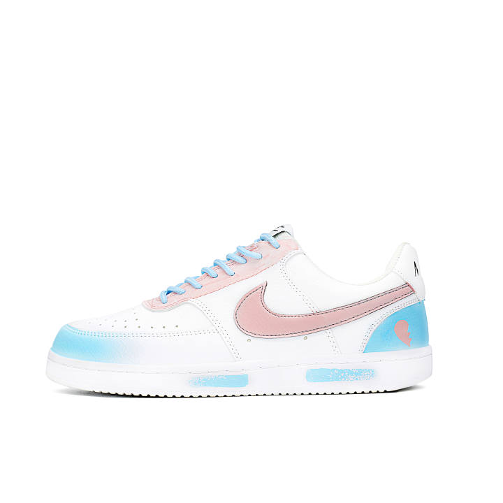 Nike Nike Court Vision Sweet Mismatched Slip Resistant, Abrasion Resistant, Balanced, Lightweight, Breathable Low top