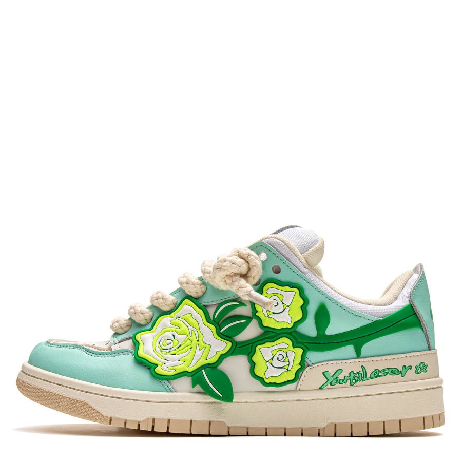 Youthloser Low top Skateboard Shoes Unisex Green