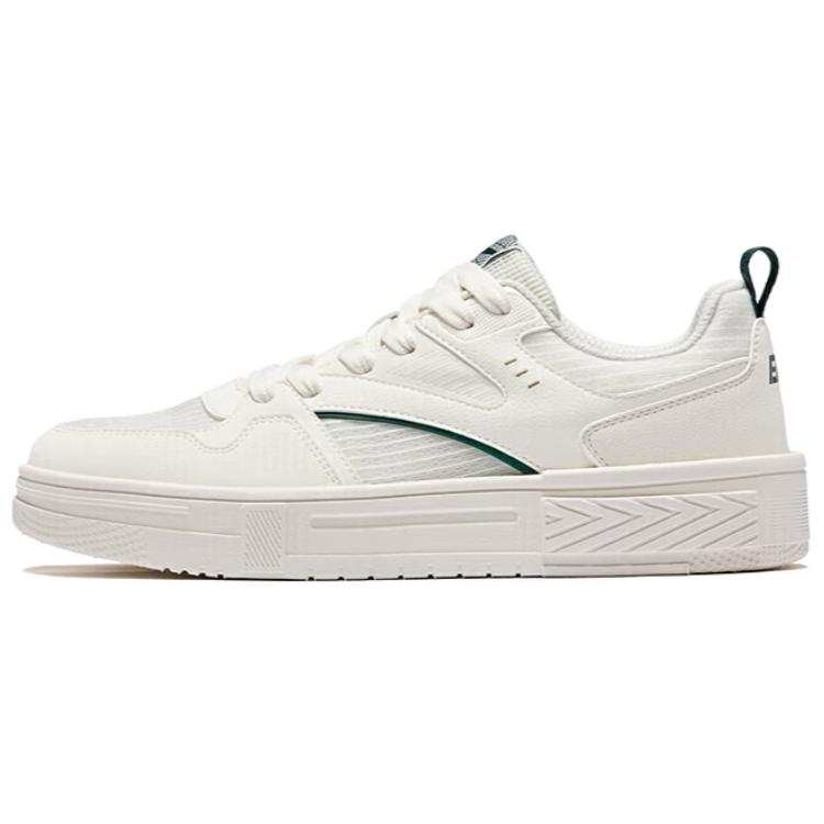 Erke Pinellia 3 Low top Skateboard Shoes Men's Microcrystal White
