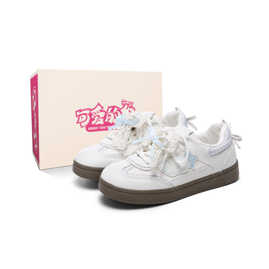 KEAIDENI Low top Skateboard Shoes Women's